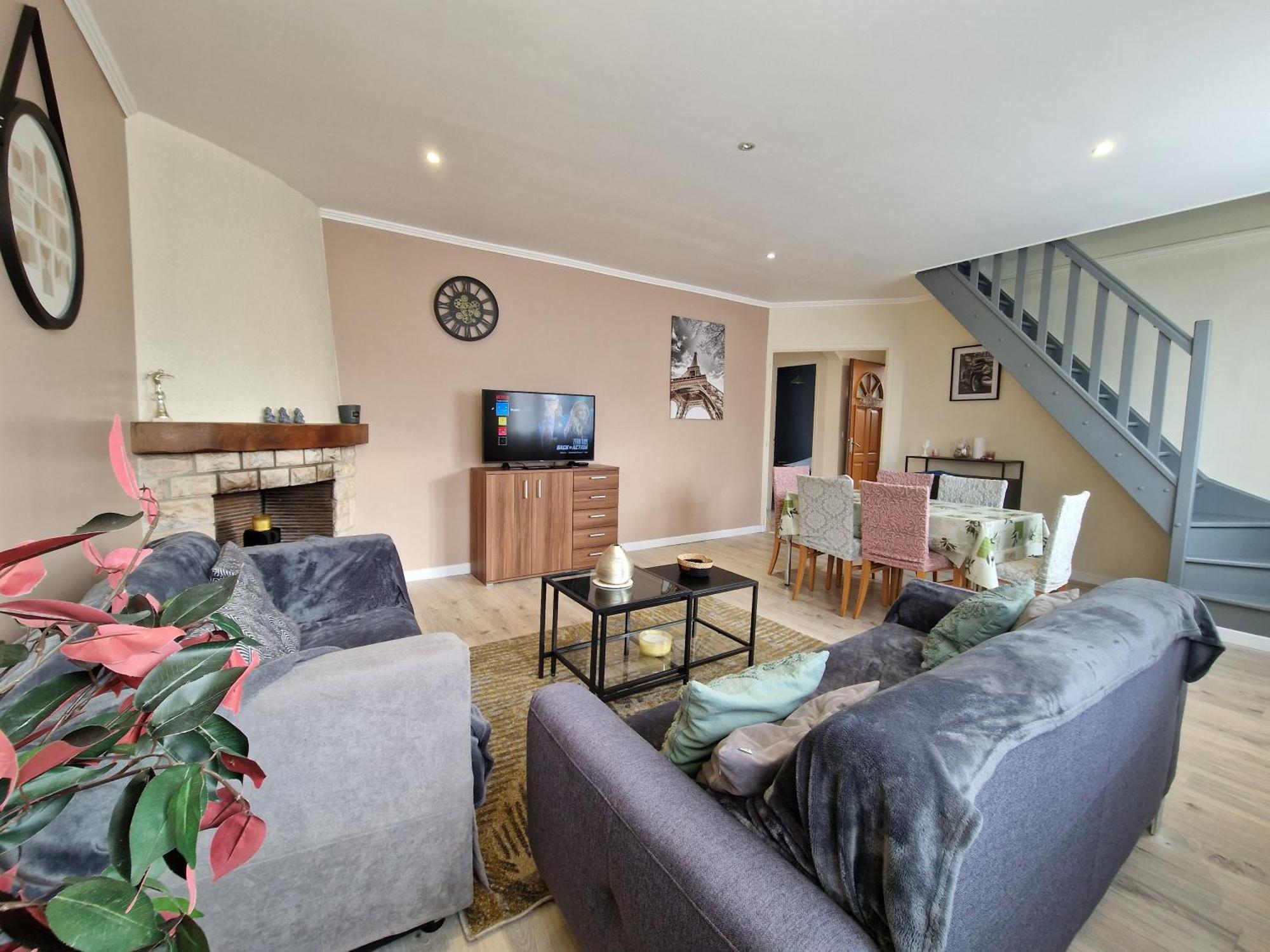 Apartment Duplex Spacieux Renove Recemment Proche Paris *
